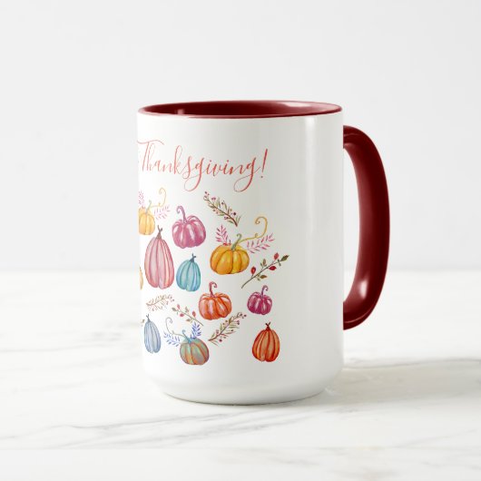 Erntedank Day Tasse (VorderseiteRechts)