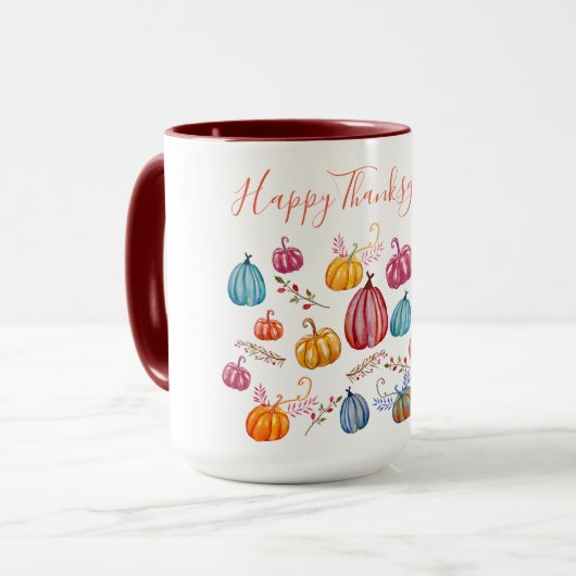 Erntedank Day Tasse (Vorderseite Links)