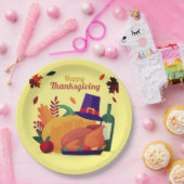 Erntedank Dekoration Pappteller (Party)