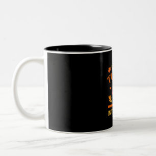 Erntedank, den ich in die Türkei hineinstecke Zweifarbige Tasse