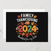 Erntedank der Familie 2024, dankbar für meinen Sta Einladung (Vorne/Hinten)