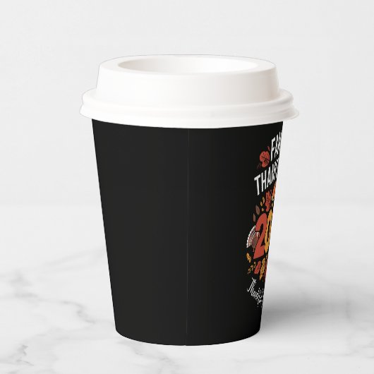 Erntedank der Familie 2024, dankbar für meinen Sta Pappbecher (Rechts)