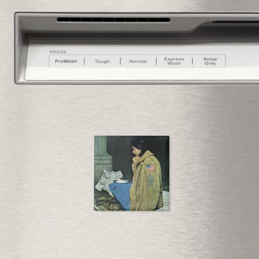 Erntedank der Flüchtlinge Magnet (In Situ (Geschirrspüler))
