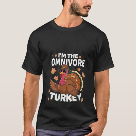 Erntedank der Frauen Ich bin die Familie Omnivore T-Shirt (Vorderseite)
