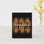 Erntedank der Gesundheitsversorgung Karte (Gelbe Blume)