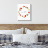 Erntedank Der glückliche Fall Waterfront Leinwand (Insitu (Schlafzimmer))