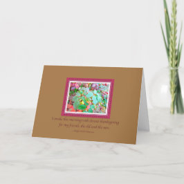 Erntedank der Herbstbremse Karte