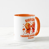 Erntedank der personalisierten Schwester Tasse (VorderseiteRechts)
