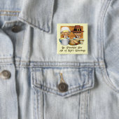 Erntedank: Der Segen des Lebens Button (Beispiel)