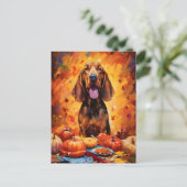 Erntedank des Blutphanos Postkarte (Stehend Vorderseite)