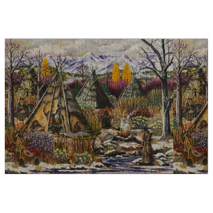 Erntedank des Cayuse Fabric Stoff