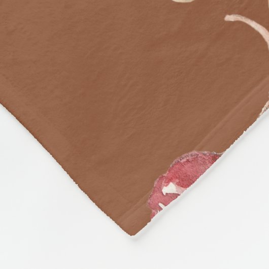 Erntedank des Herbstfalles Fleecedecke (Ecke)