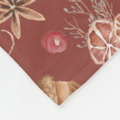 Erntedank des Herbstfalles Fleecedecke (Ecke)