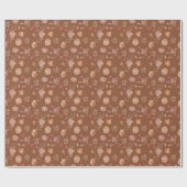 Erntedank des Herbstfalles Geschenkpapier (Flach)
