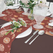 Erntedank des Herbstfalles Großer Tischläufer