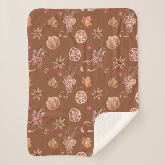 Erntedank des Herbstfalles Sherpadecke (Vorderseite)