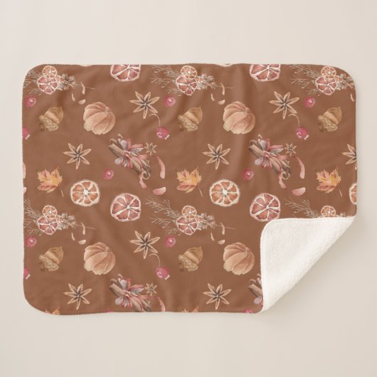 Erntedank des Herbstfalles Sherpadecke (Vorderseite (Horizontal))