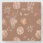 Erntedank des Herbstfalles Steinuntersetzer (Vorderseite)