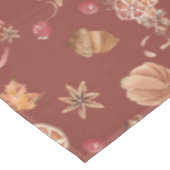 Erntedank des Herbstfalles Tischdecke (Schrägansicht)