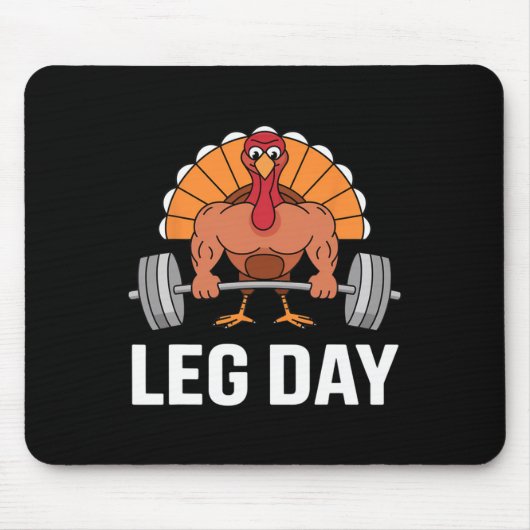 Erntedank des Türkischen Leg Day Deadlift Mousepad (Vorne)