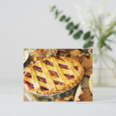 Erntedank Dessert Feiertagspostkarte (Stehend Vorderseite)