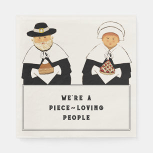 Erntedank Dessert Servietten