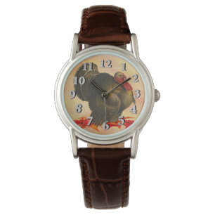 Erntedank die Türkei Armbanduhr