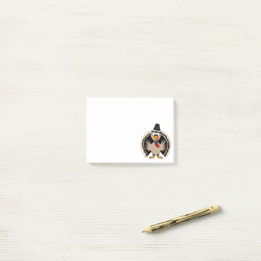 Erntedank die Türkei Post-it Klebezettel (Auf Schreibtisch)