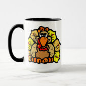 Erntedank die Türkei Tasse (Links)