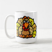 Erntedank die Türkei Tasse (Links)