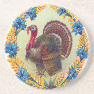 Erntedank die Türkei Untersetzer