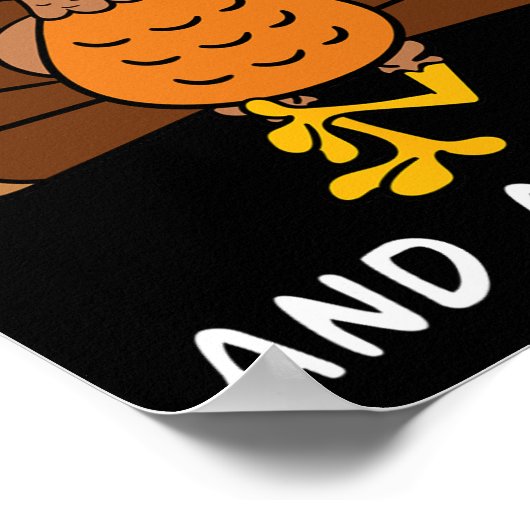 Erntedank Dinner Clogging Tanz Türkei Tanz Poster (Ecke)