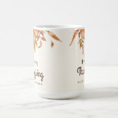 Erntedank Dinner Einladen Boho Thema Kaffeetasse (Mittel)