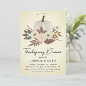 Erntedank Dinner Einladung 2024 (Stehend Vorderseite)