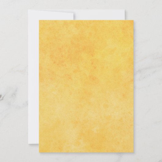 Erntedank Dinner Einladung, Feiertag Party Einladung (Rückseite)