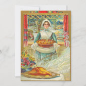 Erntedank Dinner Einladungen (Vorderseite)