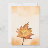 Erntedank Dinner Einladungen Vorlage bearbeiten be (Rückseite)