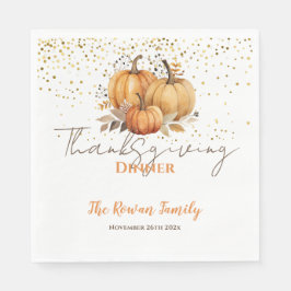 Erntedank Dinner Erwachsene Geburtstagsparty Serviette