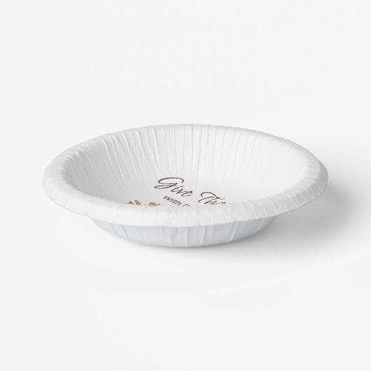 Erntedank Dinner Fall Foliage Freundlichkeit Pappteller (Gewinkelt)