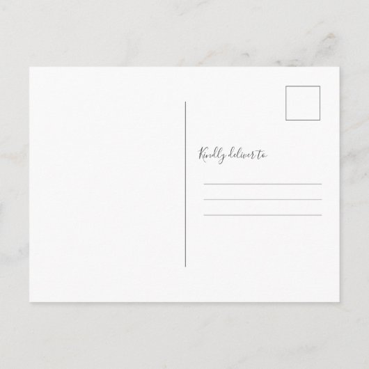 Erntedank Dinner Fall Wine Ankündigungspostkarte (Rückseite)