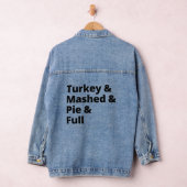 Erntedank Dinner Fest Vibes Jeansjacke (Hangar)