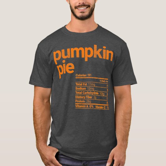 Erntedank Dinner Menu Funny Turkey Day T-Shirt (Vorderseite)