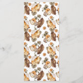 Erntedank Dinner Menu Menükarte (Rückseite)