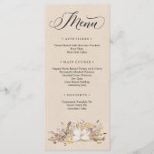 Erntedank Dinner Menu Programm (Vorderseite)