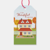 Erntedank Dinner Open House Geschenkanhänger (Vorderseite)