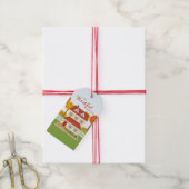 Erntedank Dinner Open House Geschenkanhänger (Mit Garn)