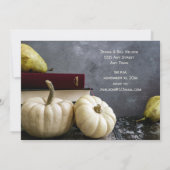 Erntedank Dinner Party Einladung (Rückseite)