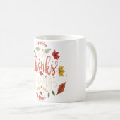 Erntedank Dinner Party Familienfeiertage Geschenke Kaffeetasse (VorderseiteRechts)