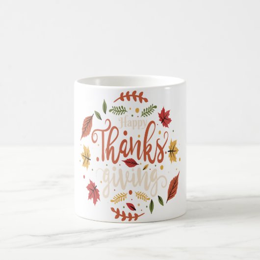 Erntedank Dinner Party Familienfeiertage Geschenke Kaffeetasse (Mittel)