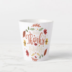 Erntedank Dinner Party Familienfeiertage Geschenke Milchtasse